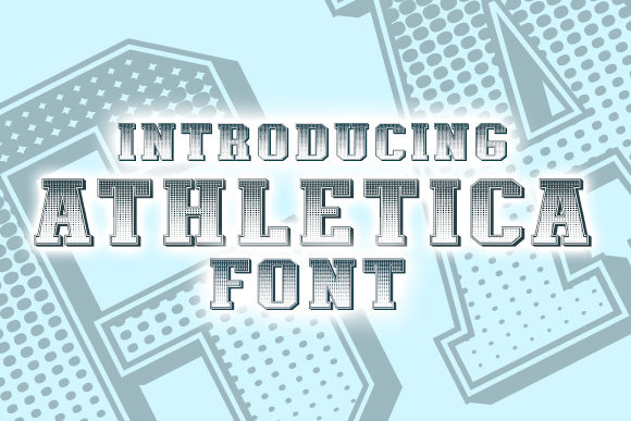 Athletica: The Bold Display Font That Elevates Handmade Product Design
