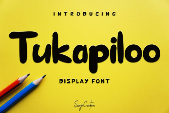 Bringing Personality to My Products with the Tukapiloo Display Font