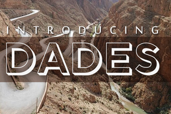 Dades: A Bold Display Font That Elevates Small Business Branding