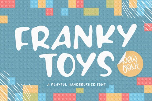 Franky Toys: A Playful Display Font for Joyful Editorial Designs