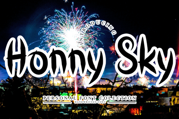 Honny Sky: A Display Font That Elevates Campaign Visuals with Style