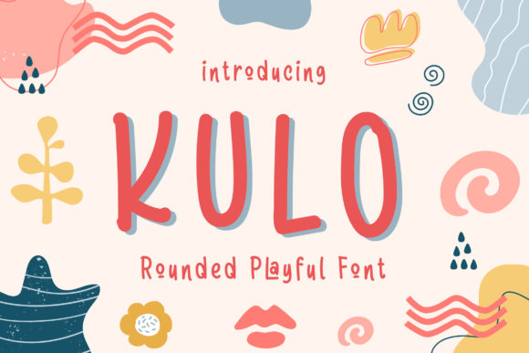 Kulo: A Joyful Display Font for Modern Web Design Projects