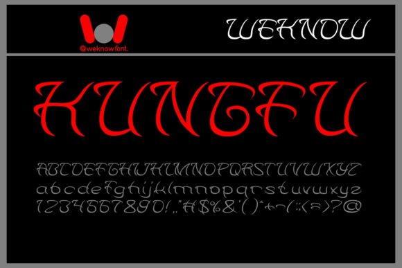 Kungfu: A Unique Display Font That Elevates Your Brand