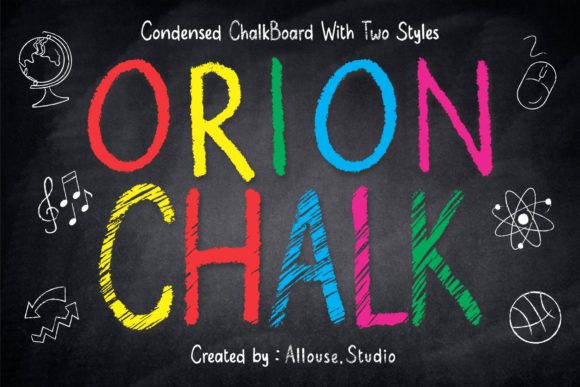 Orion Chalk: A Playful Display Font That Builds Brand Trust