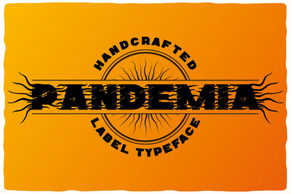 Pandemia: A Bold Display Font for Crafters and Product Creators
