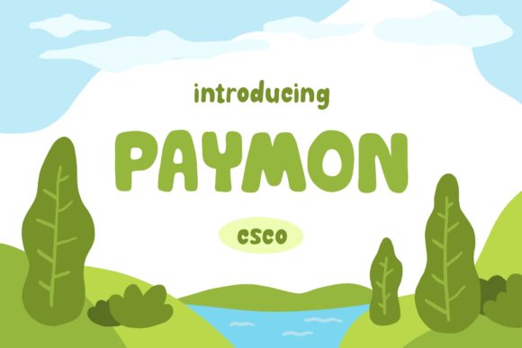 Paymon: A Display Font That Elevates Real Business Branding