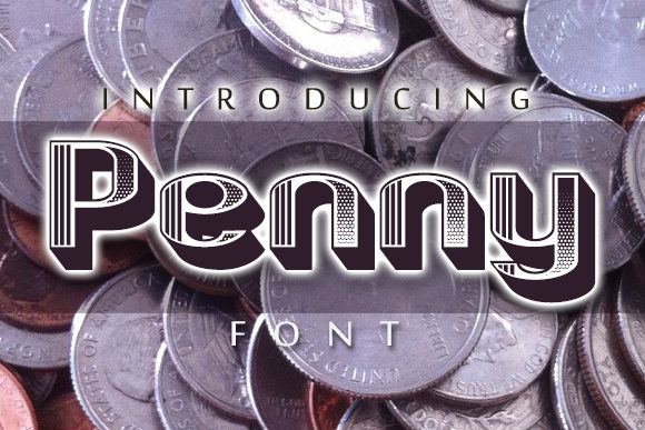 Penny: A Retro Display Font That Elevates Campaign Visuals