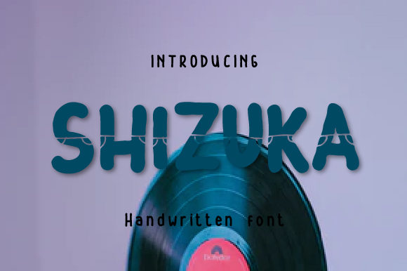 Shizuka: A Bold Display Font That Brings Handmade Designs to Life