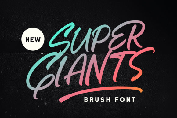 Super Giants: A Relaxed Urban Display Font for Branding
