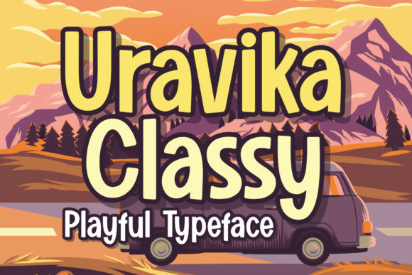 Uravika Classy: A Bold Display Font for Scroll-Stopping Marketing Visuals